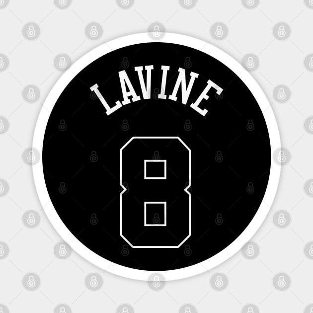 Zach Lavine Magnet by telutiga